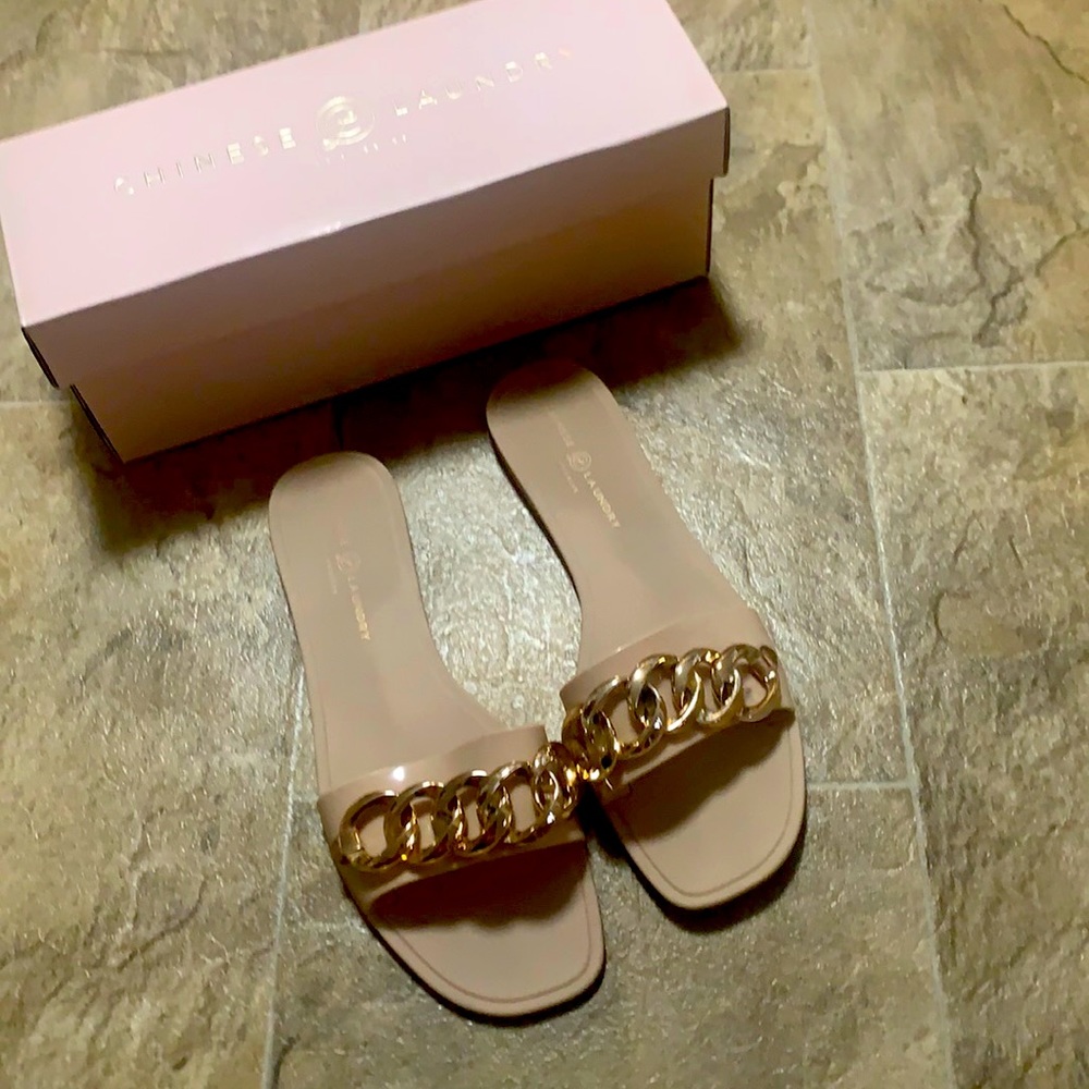 Gel rubber sandals